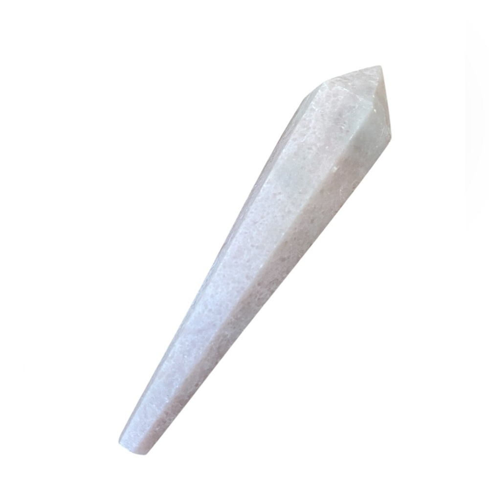 Pink Opal 6 Faceted Wand All Natural Crystal